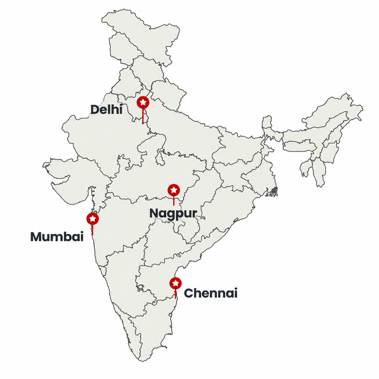 Map of Locations