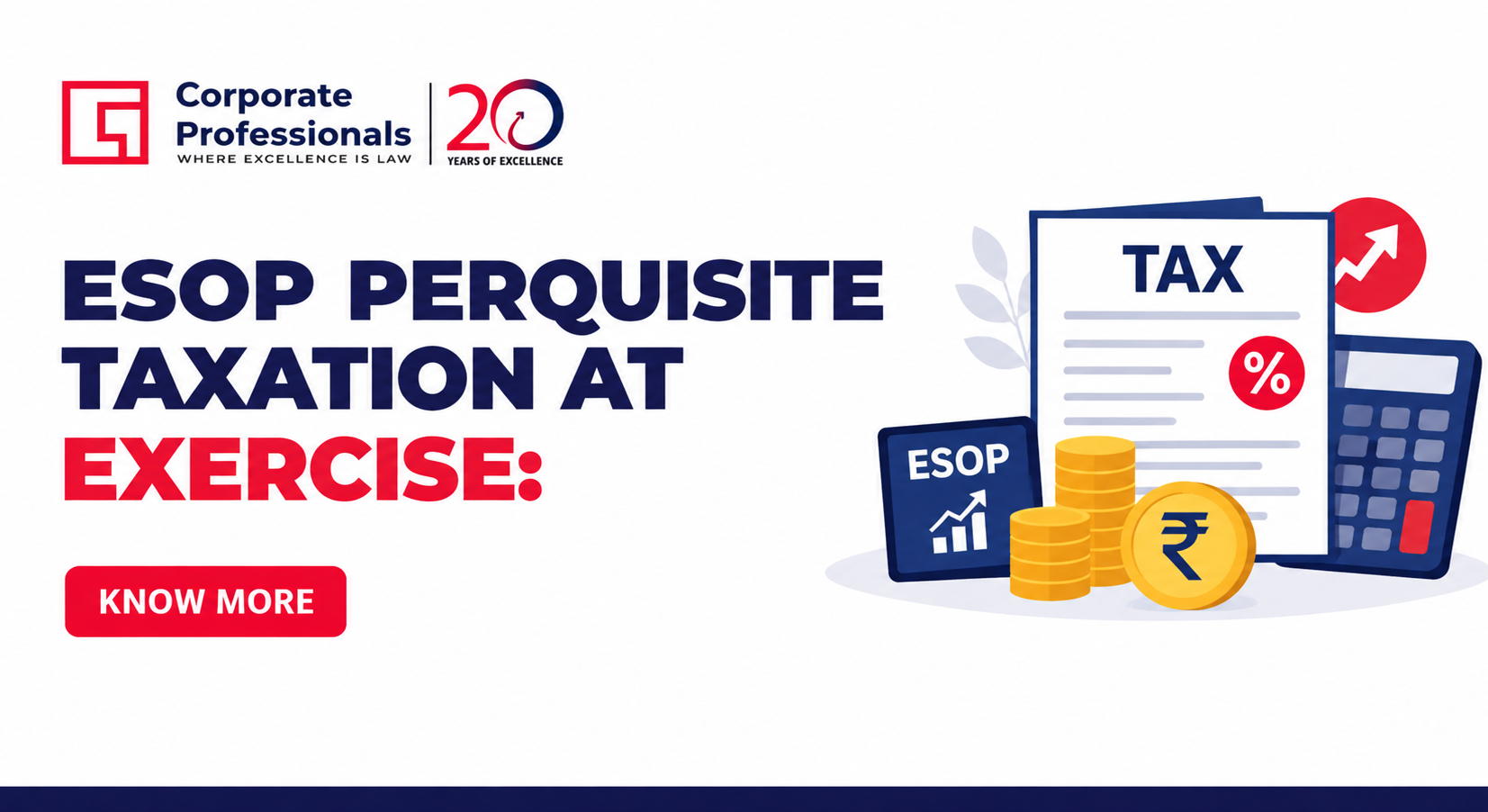 ESOP Perquisite Taxation at Exercise: Calculation and Practical Example